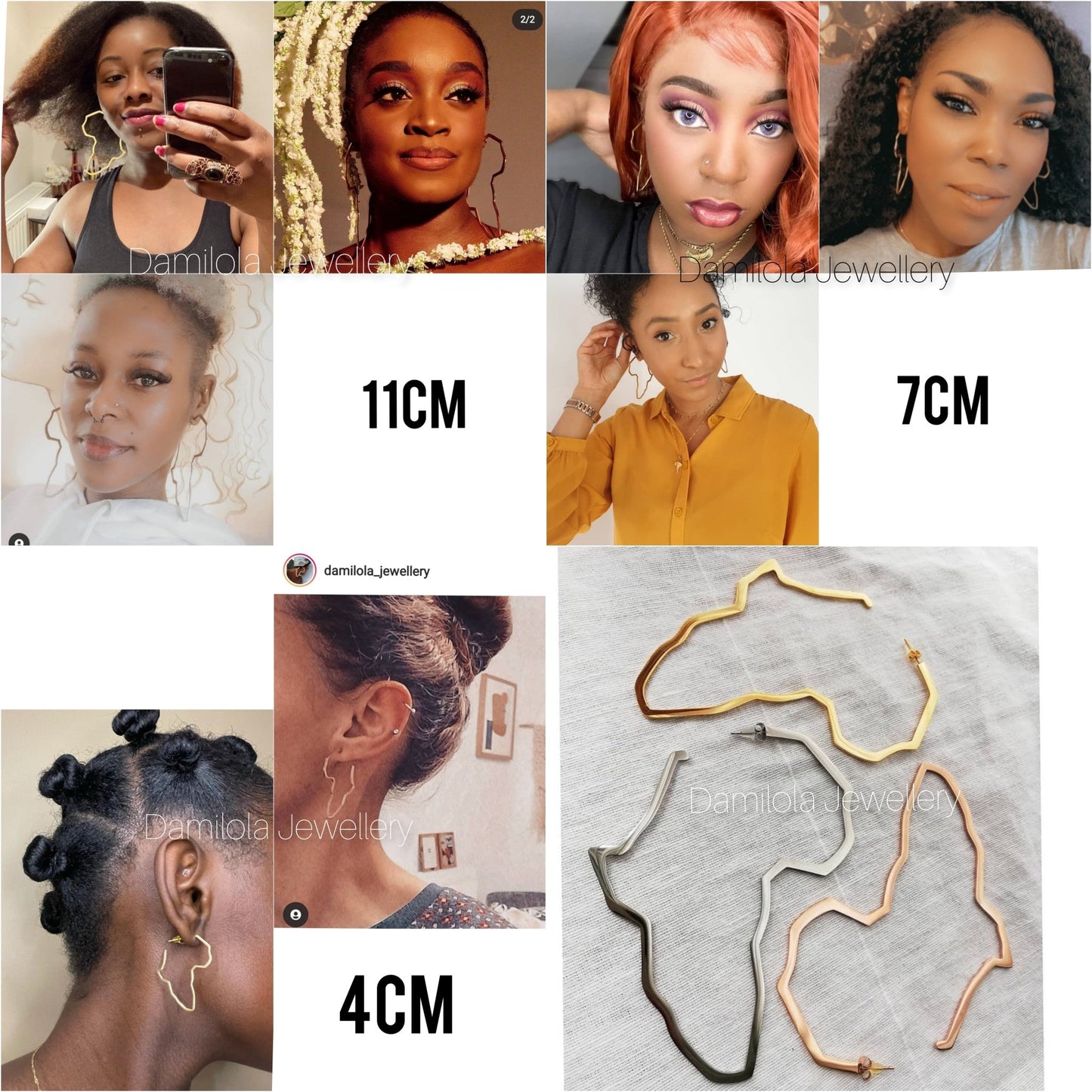 'Dumi' - Gold/Silver/Rose Gold/Black - Popular trends empire