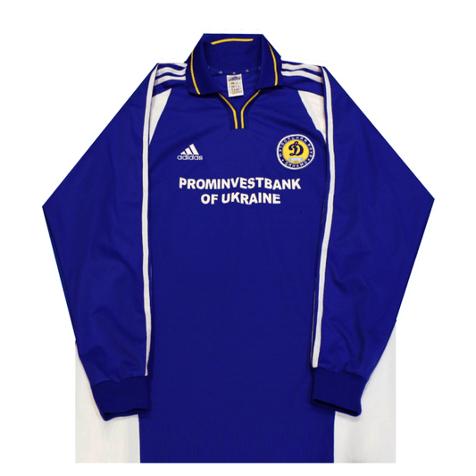 Dynamo Kiev 2001 - 2002 Home Football Shirt L/S (Excellent) XL - Popular trends empire