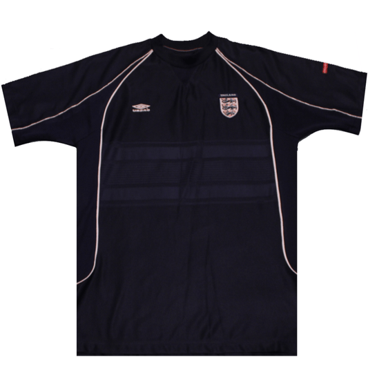 England 2000 - 2002 Training Football Shirt (Good) L - Popular trends empire