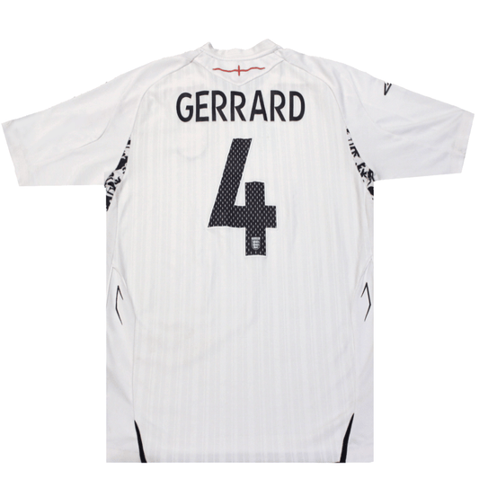 England 2008 - 2009 Home Shirt Steven Gerrard 4 (Excellent) L - Popular trends empire