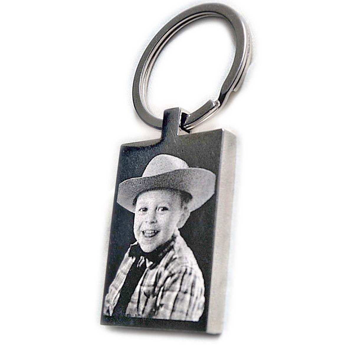 Engraved Keyring Stainless Steel – Custom Photo Text Engraving Unique Gift Keychain - Popular trends empire