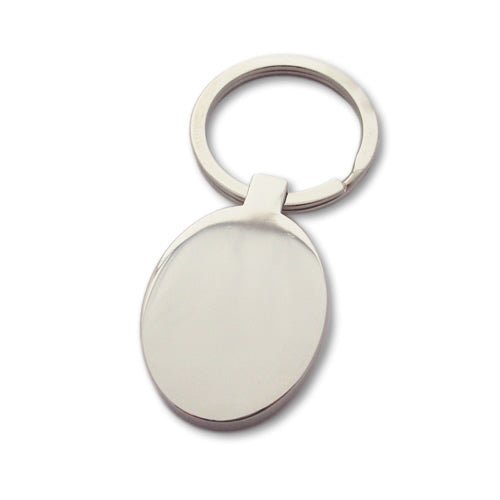 Engraved Photo Keychain – Stainless Steel Double - Sided Metal Keyring Gift - Popular trends empire