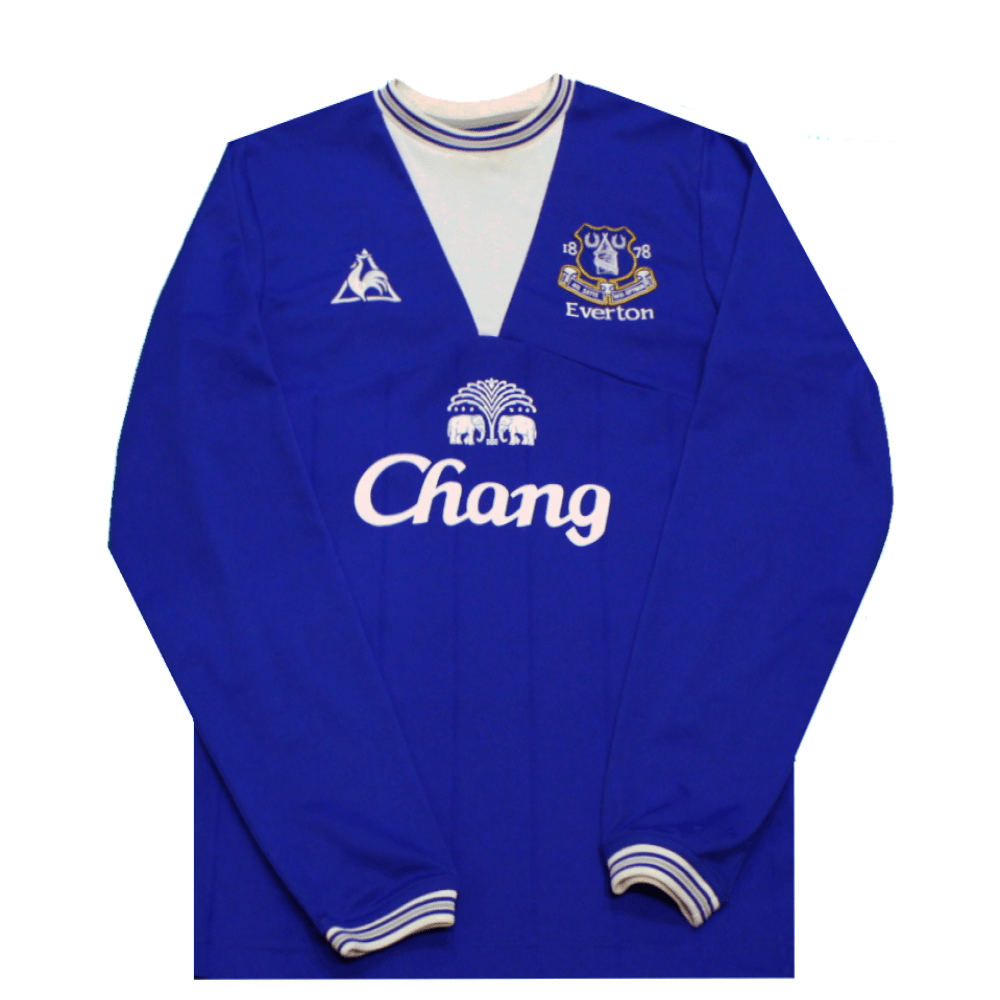 Everton 2009 - 2010 Home Shirt L/S (Excellent) S - Popular trends empire