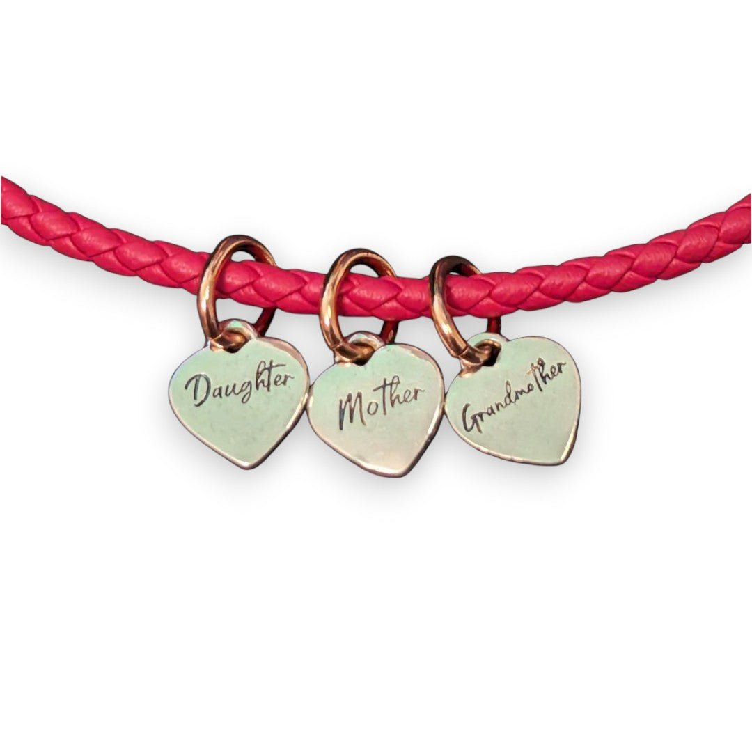 Family Generation of Hearts Charm Set - Popular trends empire