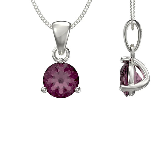 February Birthstone Pendant Necklace - Popular trends empire