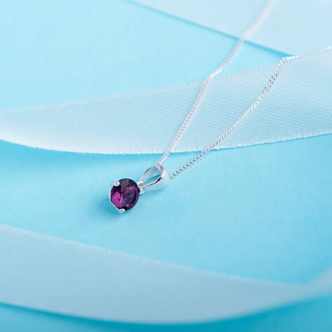 February Birthstone Pendant Necklace - Popular trends empire