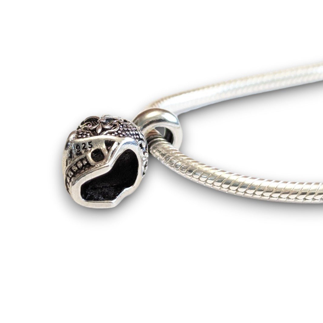 Fleur De Lis Skull Dangle Charm - Popular trends empire