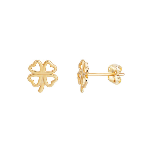 Four Leaf Clover Stud Earrings - Popular trends empire