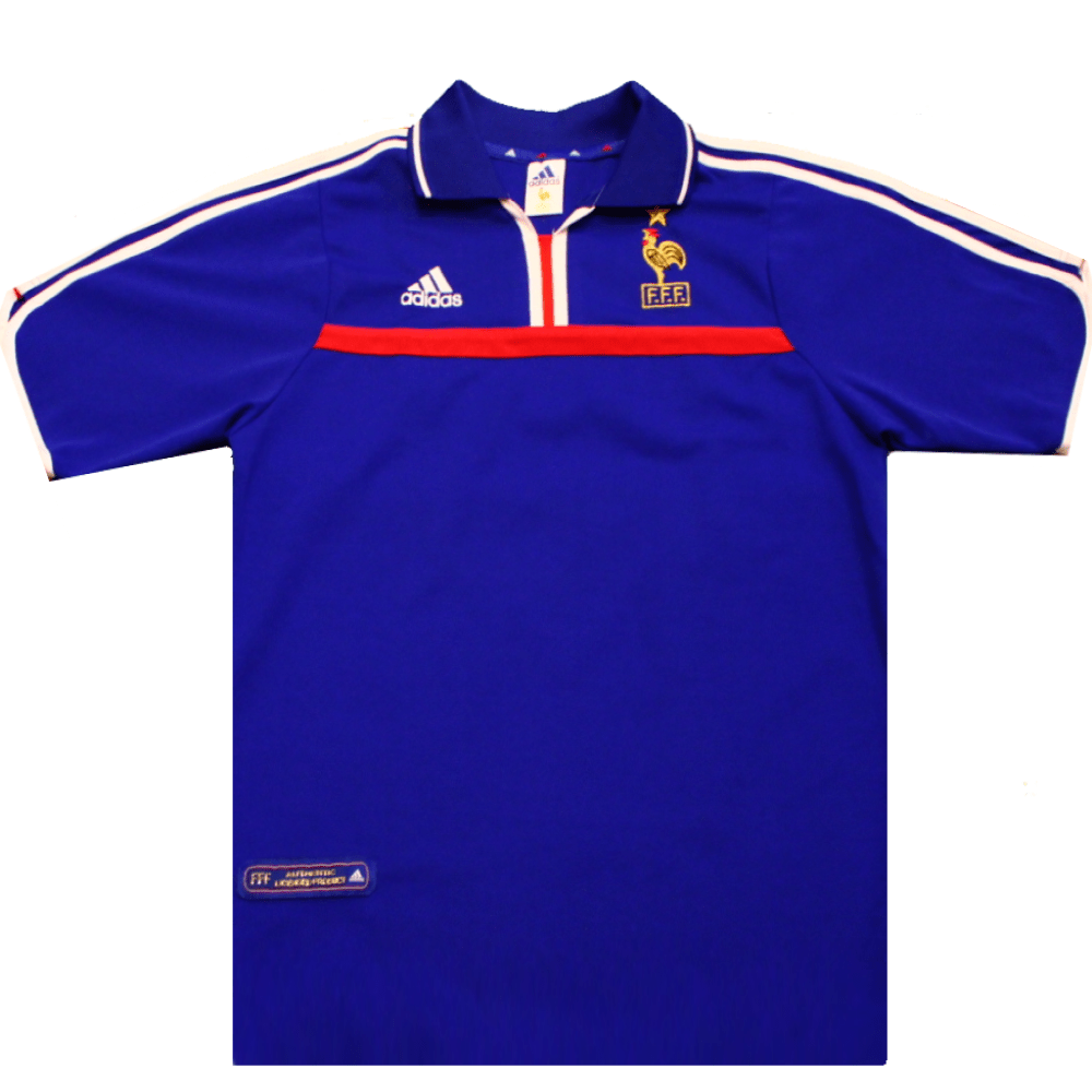 France 2000 - 2002 Home Shirt (Excellent) S - Popular trends empire