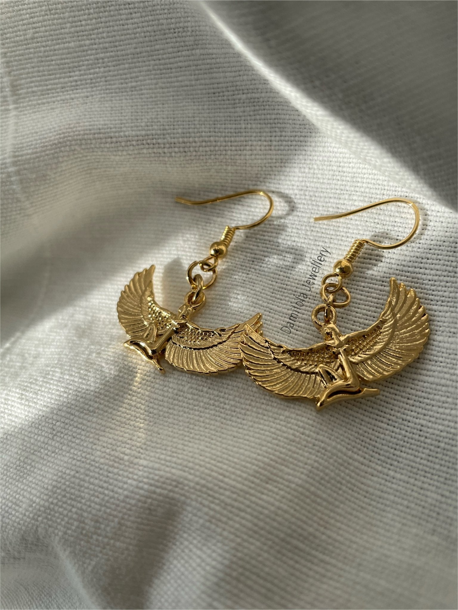 Goddess Isis Earrings - Gold/Silver - Popular trends empire