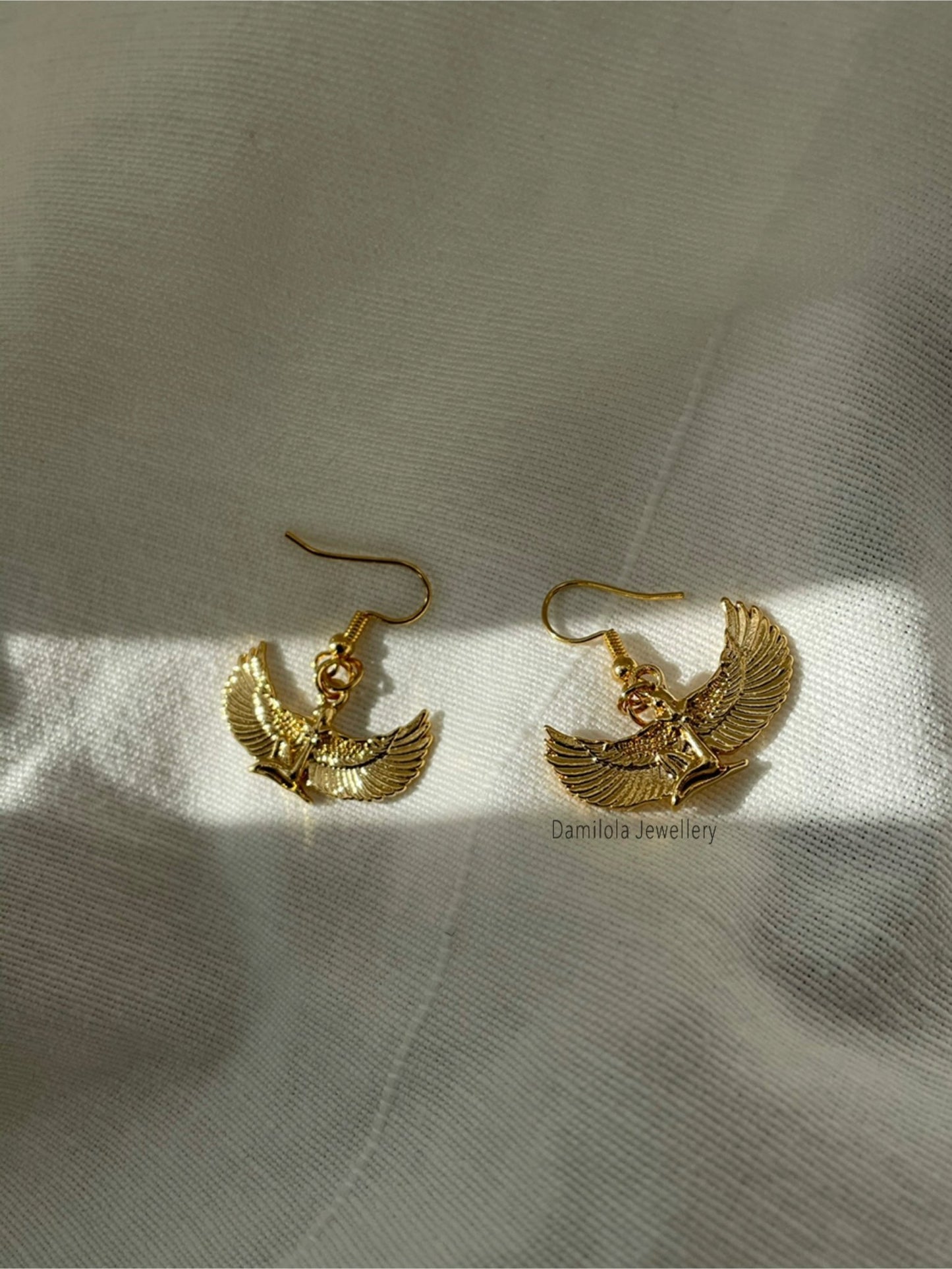 Goddess Isis Earrings - Gold/Silver - Popular trends empire