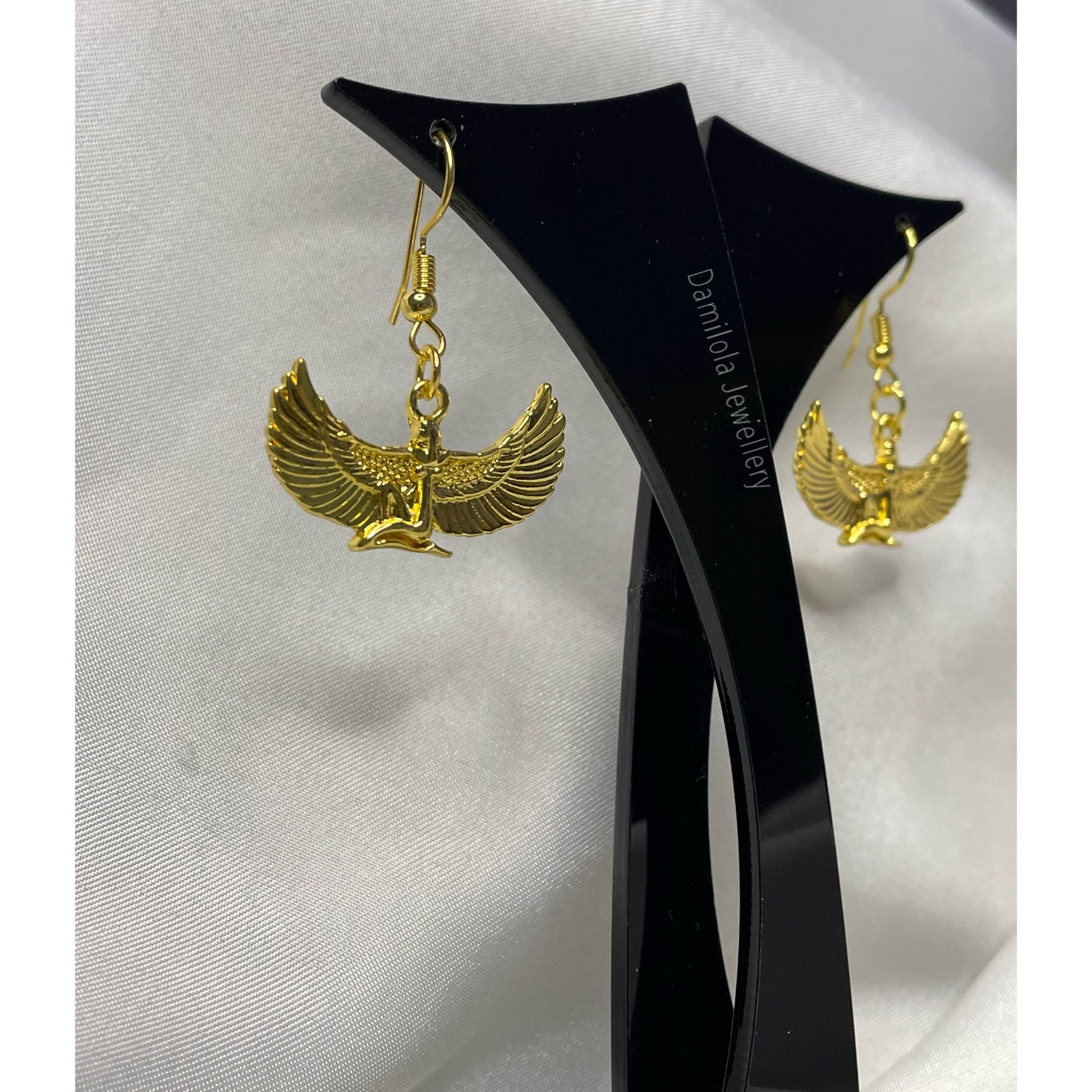 Goddess Isis Earrings - Gold/Silver - Popular trends empire