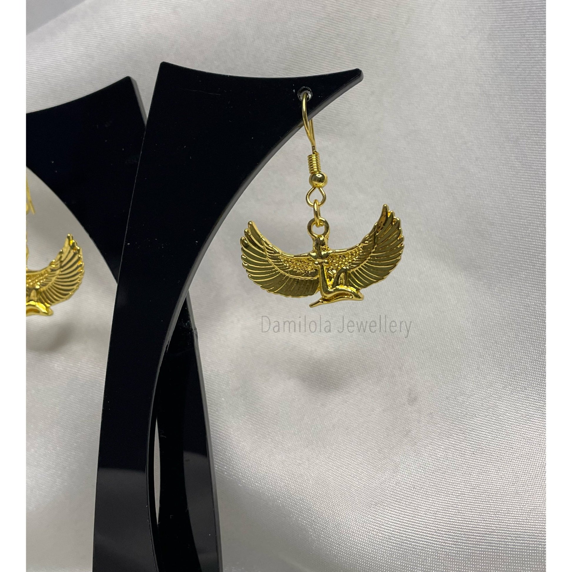 Goddess Isis Earrings - Gold/Silver - Popular trends empire