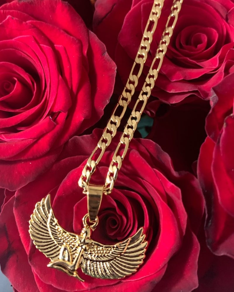 'Goddess Isis' - Gold/Silver (2 chain styles) - Popular trends empire