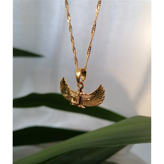 'Goddess Isis' - Gold/Silver (2 chain styles) - Popular trends empire