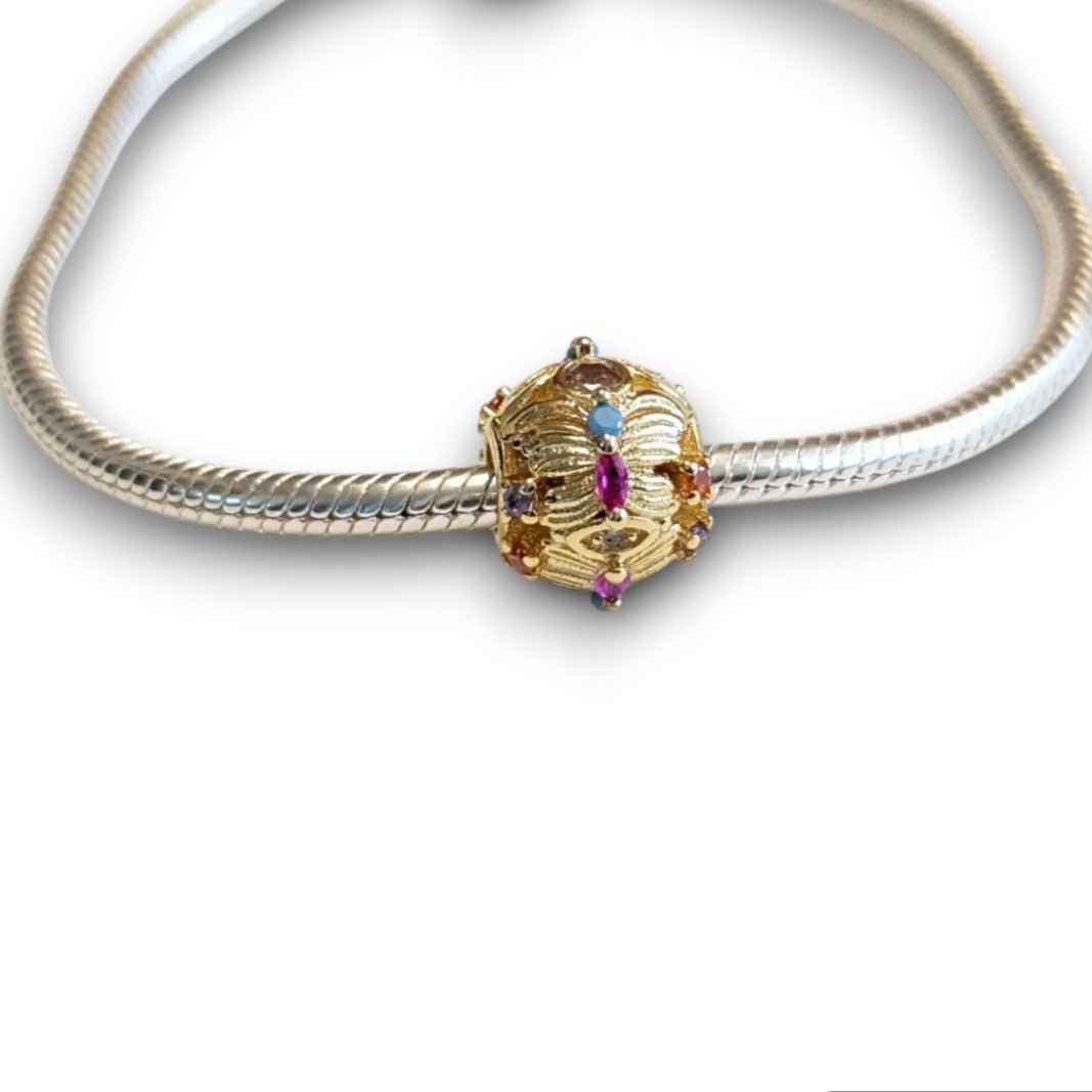 Gold Butterfly Bead Charm - Popular trends empire