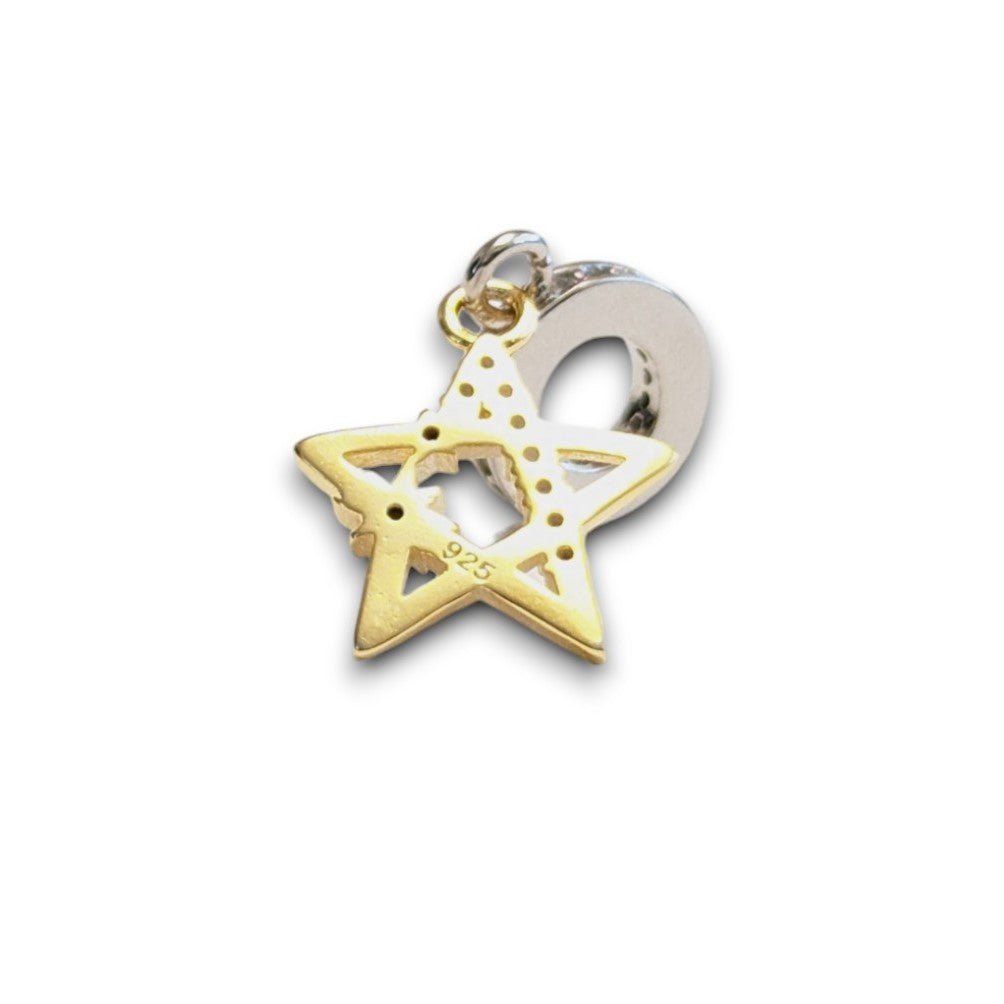 Golden Star Dangle Charm - Popular trends empire