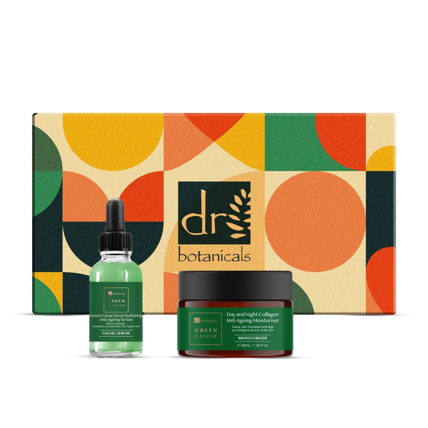 Green Caviar Anti - Ageing Moisturiser & Serum Kit - Popular trends empire