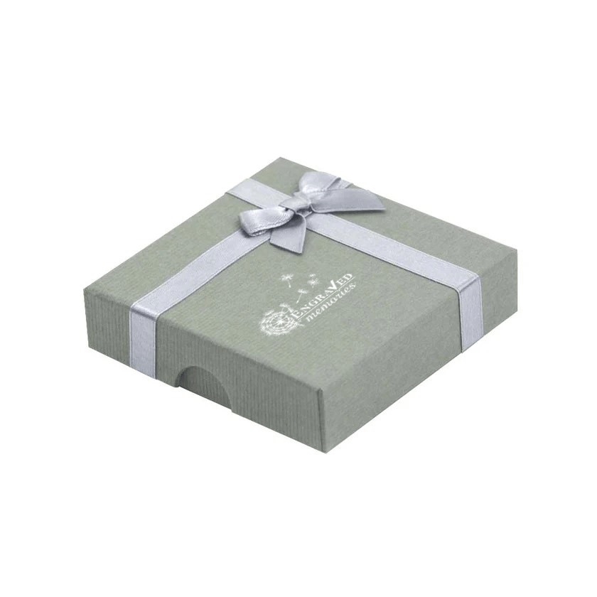 Handwriting Dog Tag – Custom Photo Pendant Engraved on Both Sides | Velvet Pouch Gift - Popular trends empire