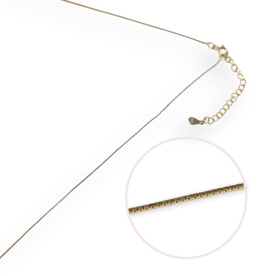 Hazel 1mm Box Chain - Popular trends empire