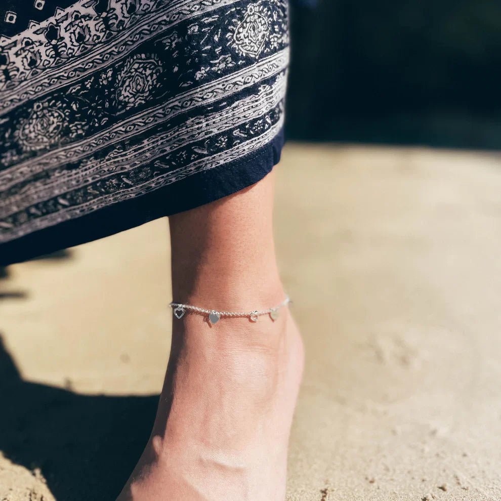 Heart Drop Anklet - Popular trends empire