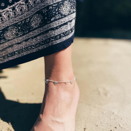 Heart Drop Anklet - Popular trends empire