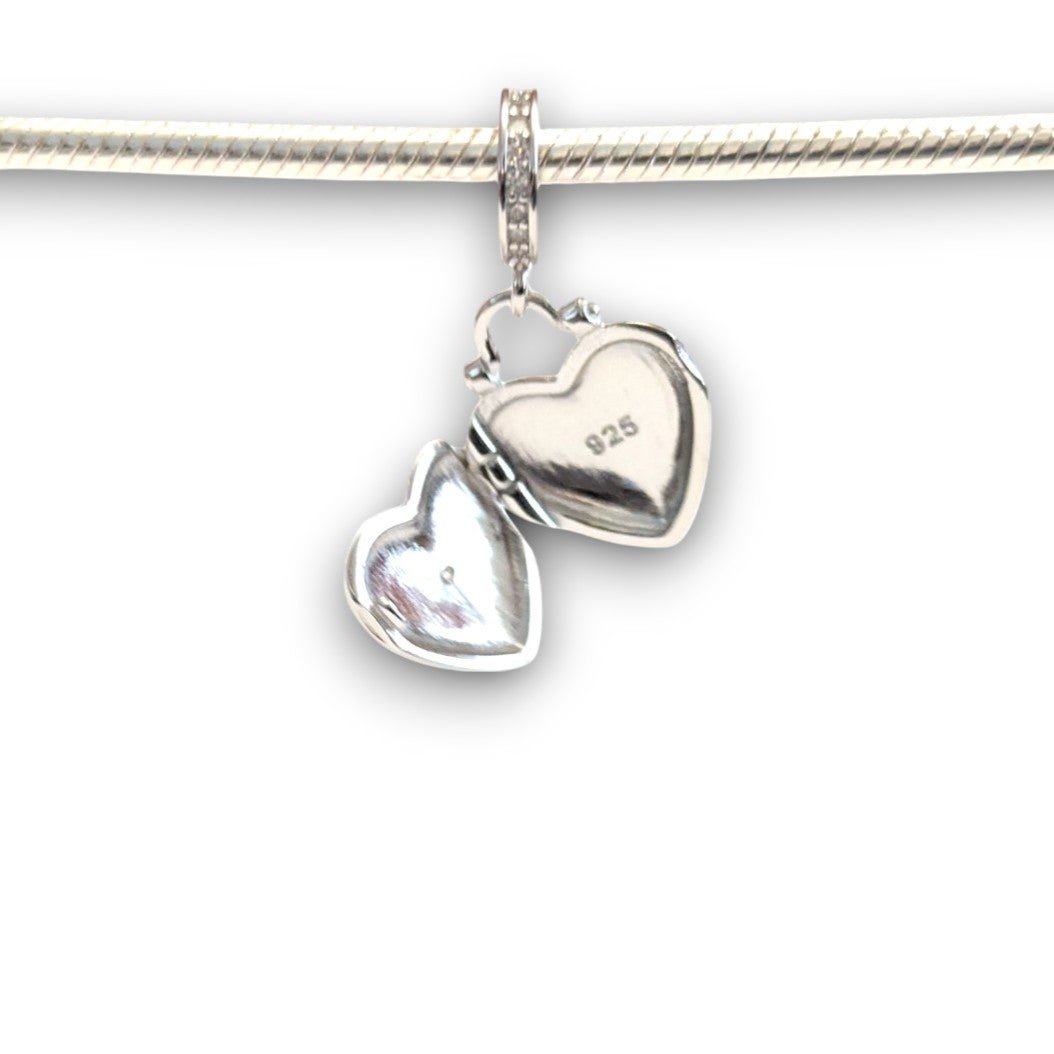 Heart Locket Dangle Charm - Popular trends empire
