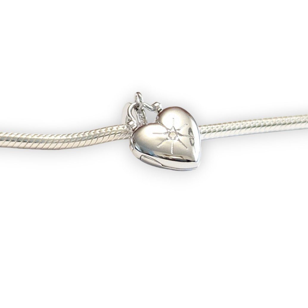 Heart Locket Dangle Charm - Popular trends empire