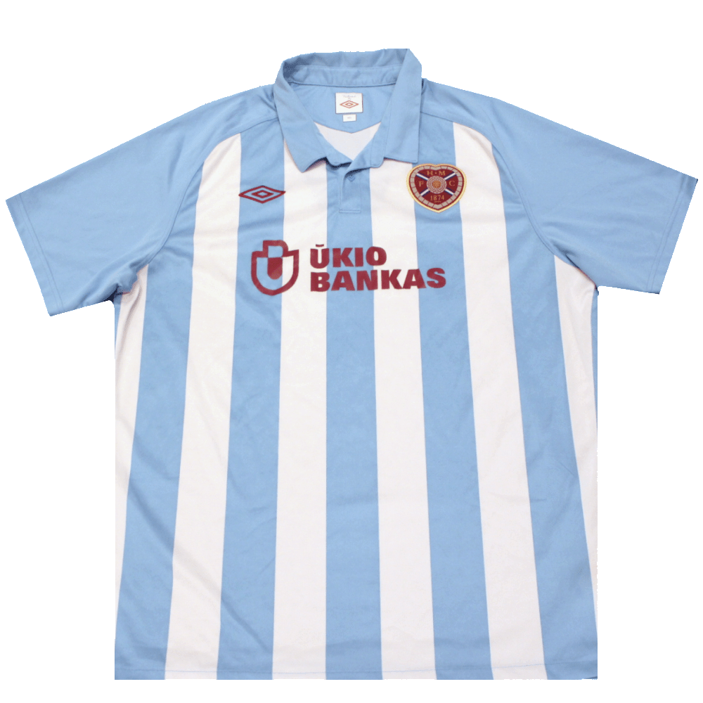 Hearts 2010 - 2011 Away Shirt (Excellent) XXL - Popular trends empire