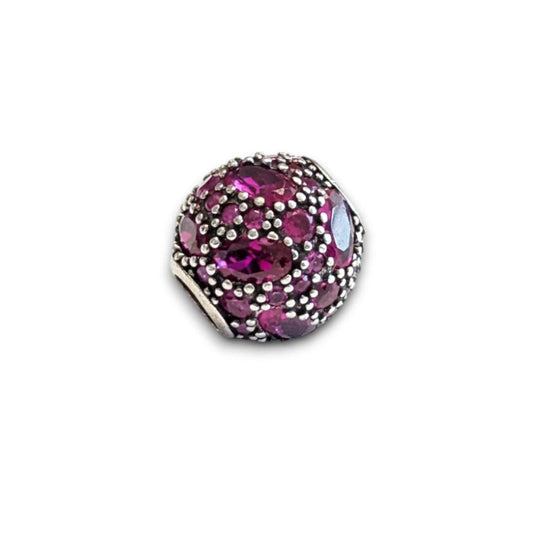 Hot Pink Bead Charm - Popular trends empire