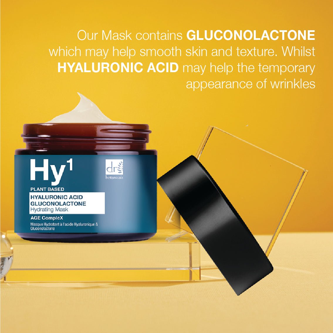 Hyaluronic Acid 1% & Gluconolactone Mask 60ml - Popular trends empire