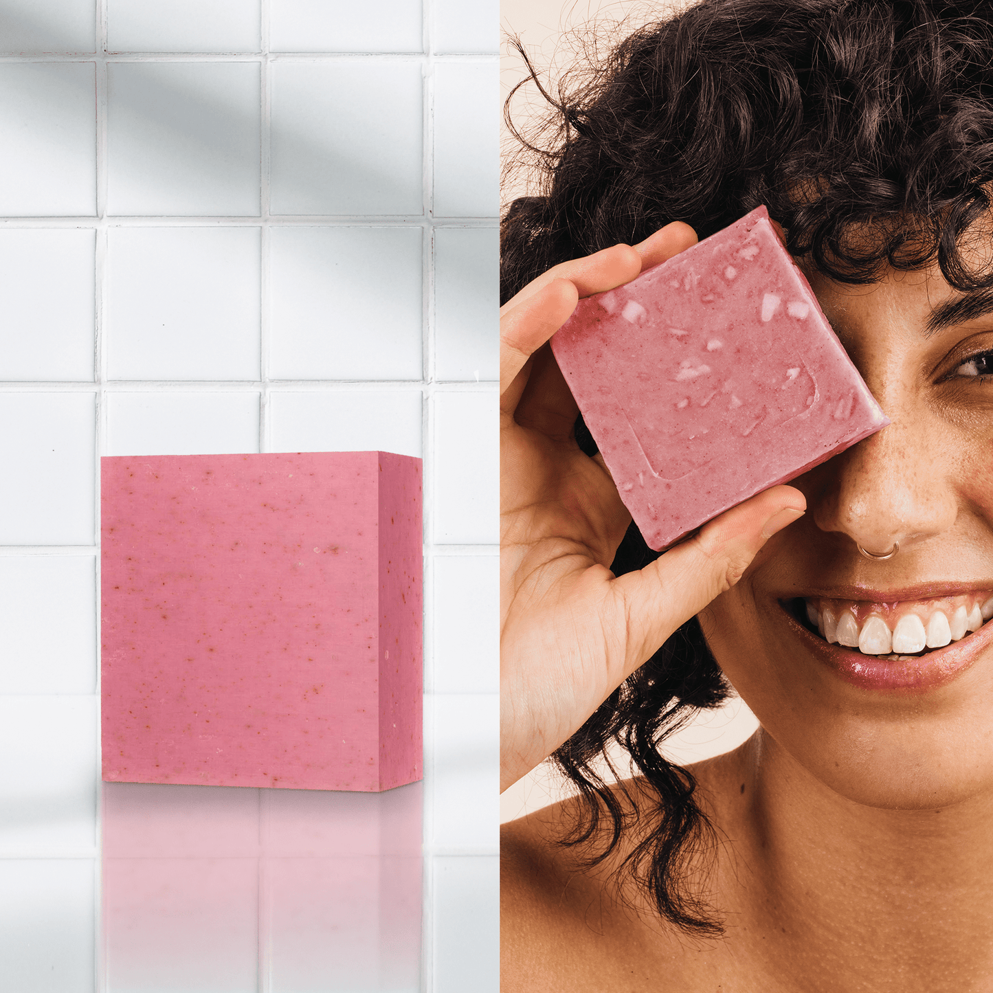 Hydrating Rose Facial Cleansing Bar 100g - Popular trends empire