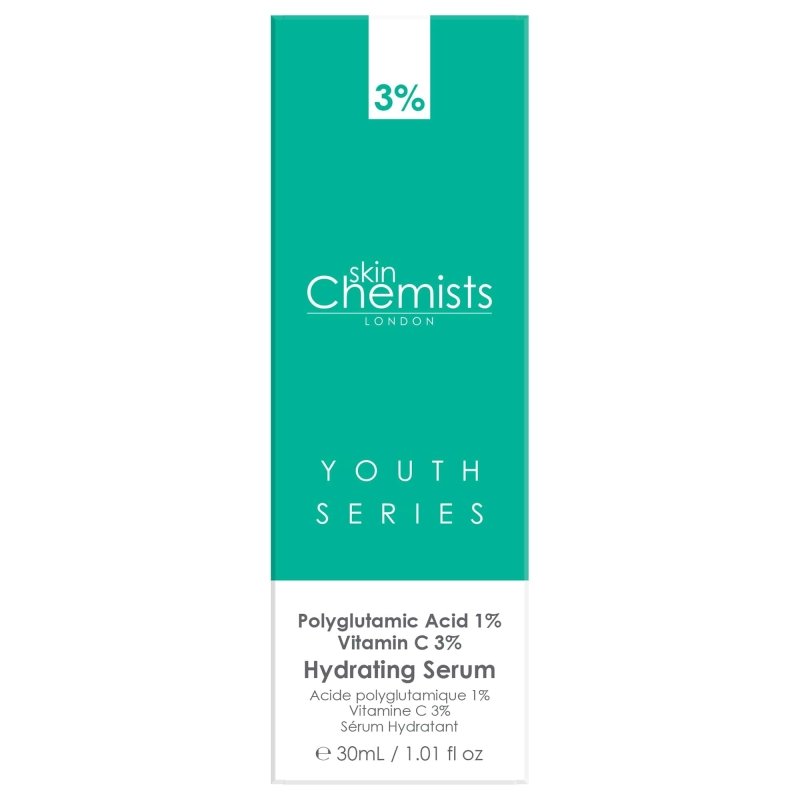 Hydrating Serum Polyglutamic Acid 1%, Vitamin C 3% 30ml - Popular trends empire