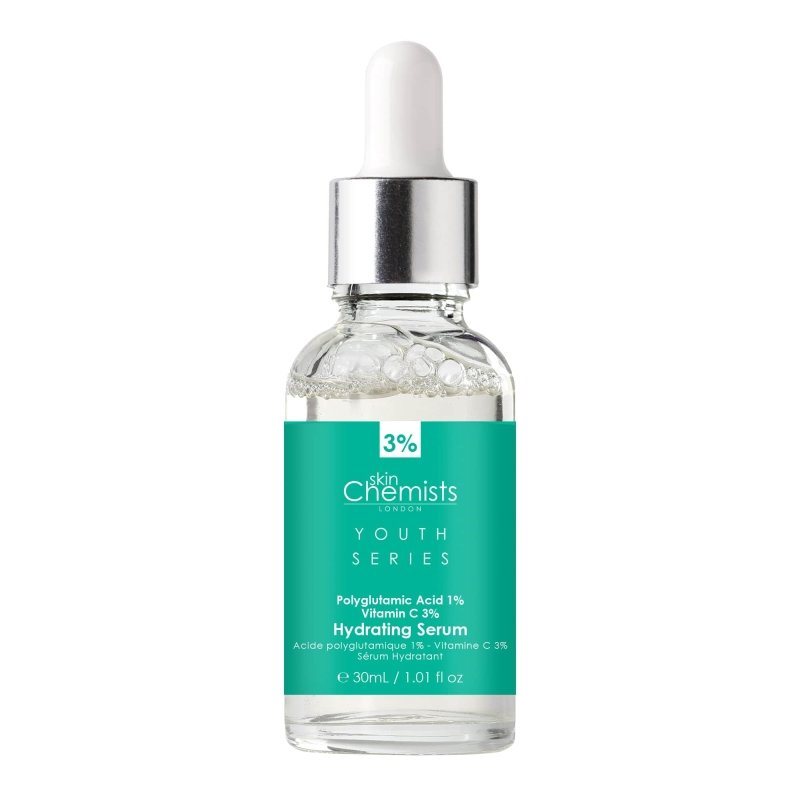 Hydrating Serum Polyglutamic Acid 1%, Vitamin C 3% 30ml - Popular trends empire