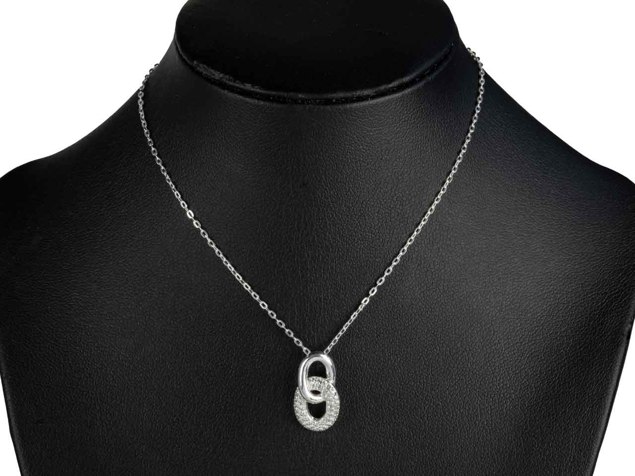 Interlocking Loop Necklace - Popular trends empire