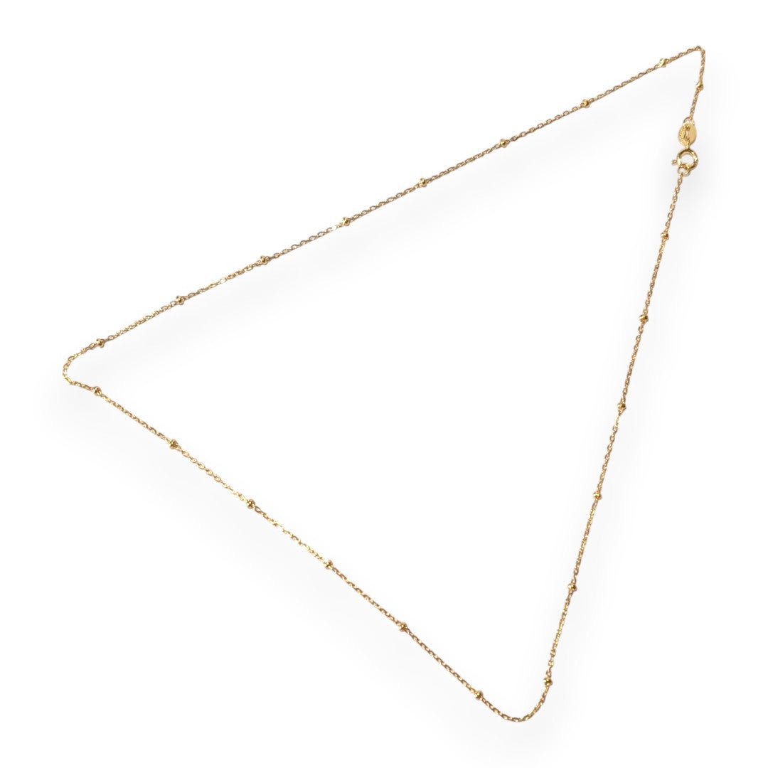 Isabelle 1mm Satellite Box Chain - Popular trends empire