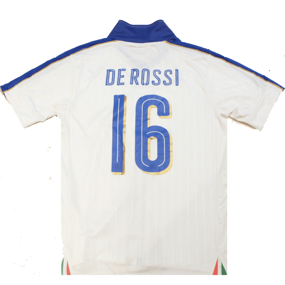 Italy 2015 - 2016 Away Shirt DE ROSSI (Excellent) L - Popular trends empire
