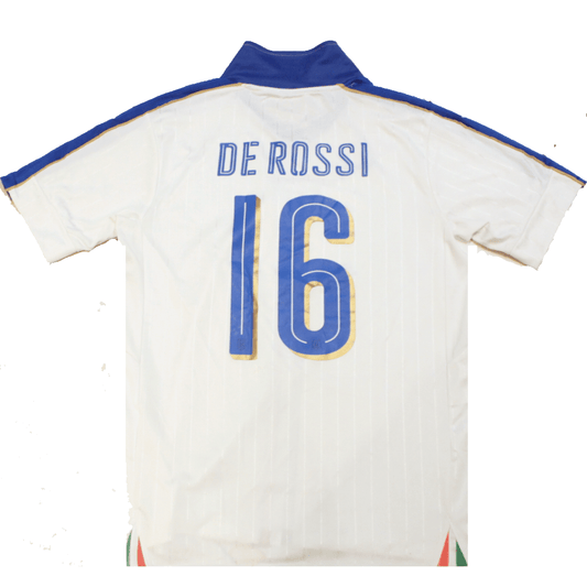 Italy 2015 - 2016 Away Shirt DE ROSSI (Excellent) L - Popular trends empire
