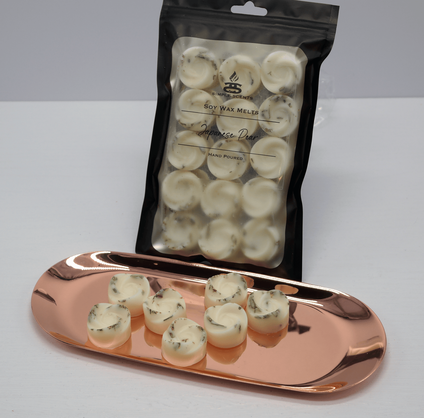 Japanese Pear - Simple Scents Ambience Rose Style Wax Melts - Popular trends empire