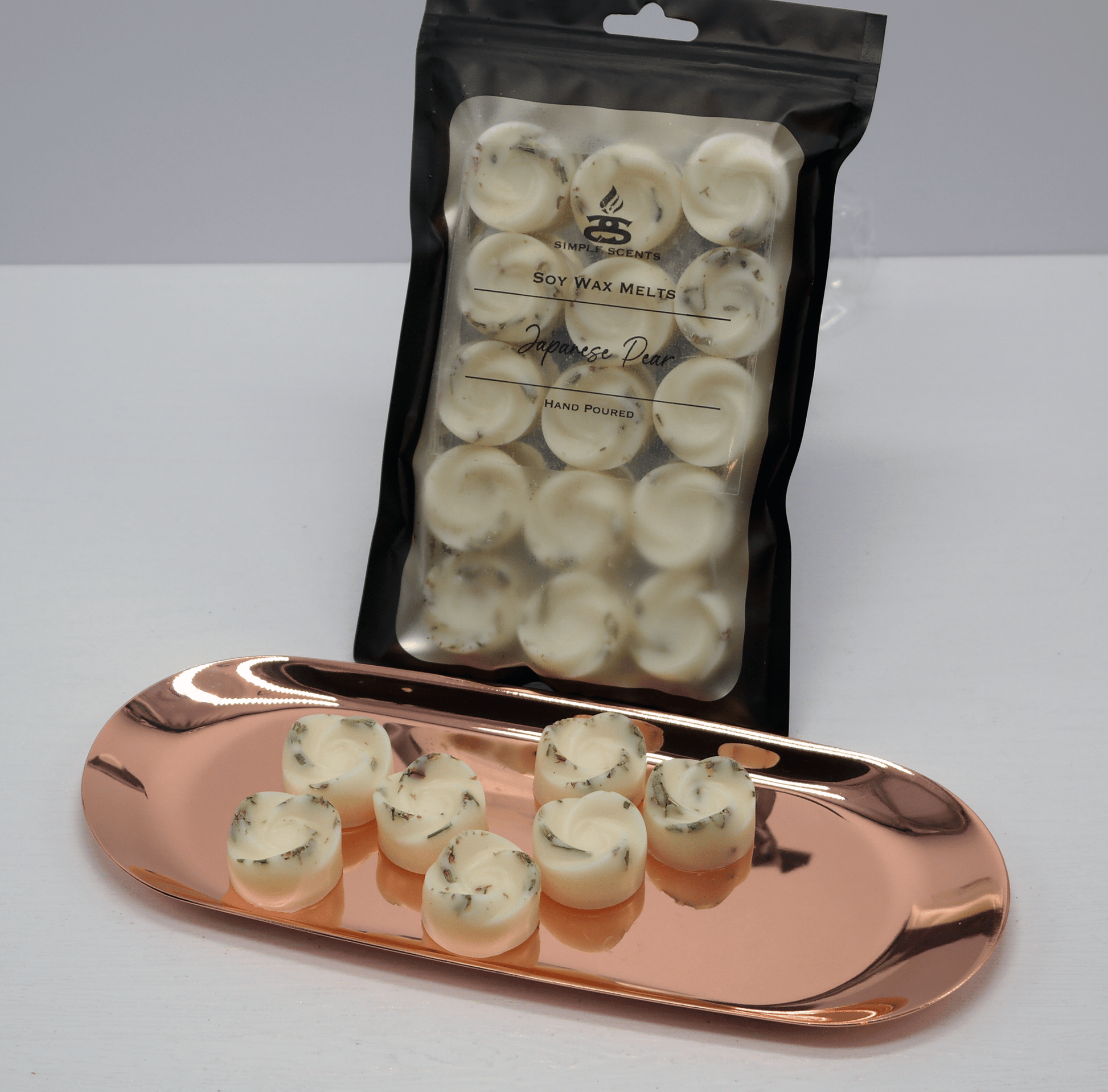 Japanese Pear - Simple Scents Ambience Rose Style Wax Melts - Popular trends empire