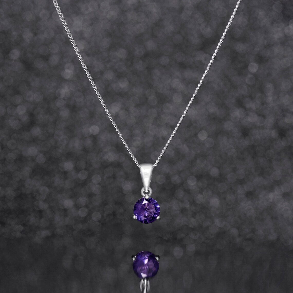 June Birthstone Pendant Necklace - Popular trends empire