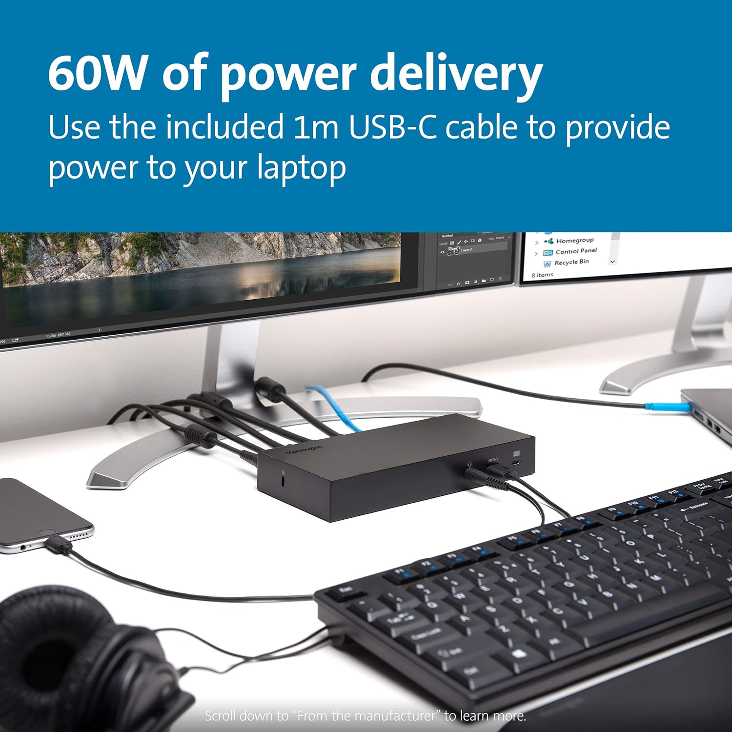 Kensington SD4800P Universal Docking Station Triple Display for Mac and Windows - Popular trends empire