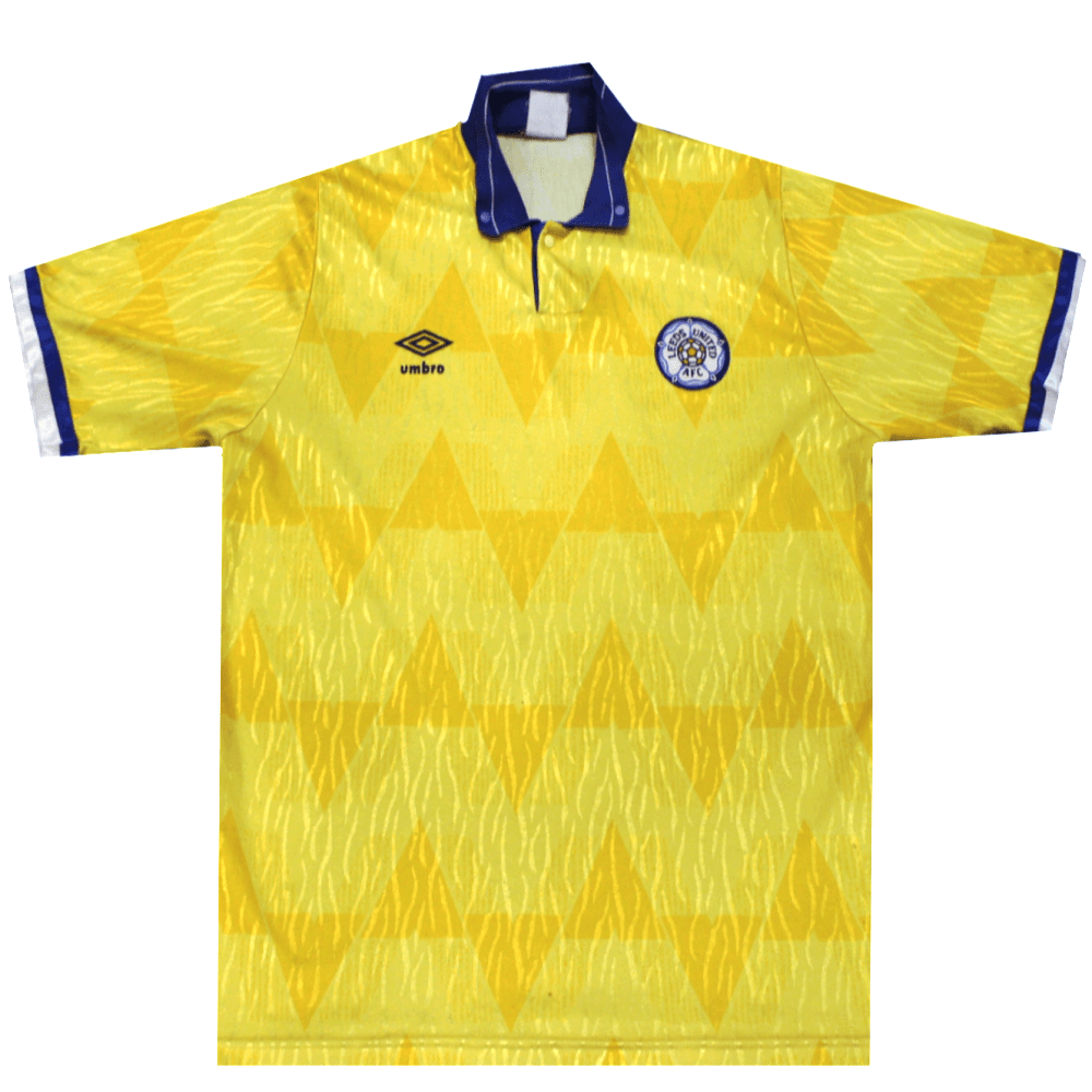 Leeds United 1989 - 1990 Away Shirt (Excellent) M - Popular trends empire