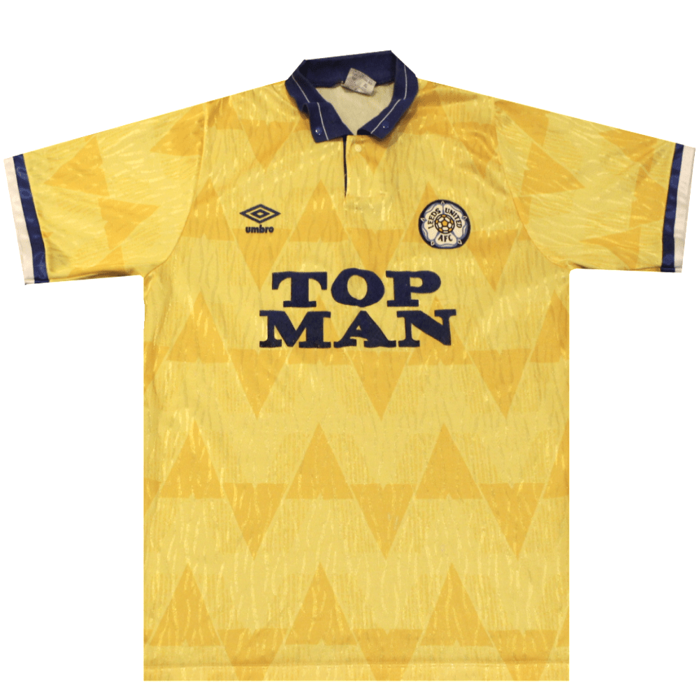 Leeds United 1989 - 1990 Away Shirt (Excellent) M - Popular trends empire