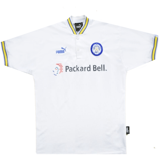 Leeds United 1996 - 1998 Home Shirt (Excellent) L - Popular trends empire