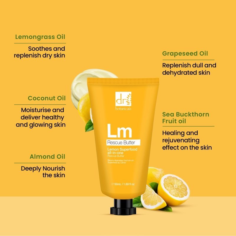 Lemon Superfood All - In - One Rescue Butter 50ml - Popular trends empire