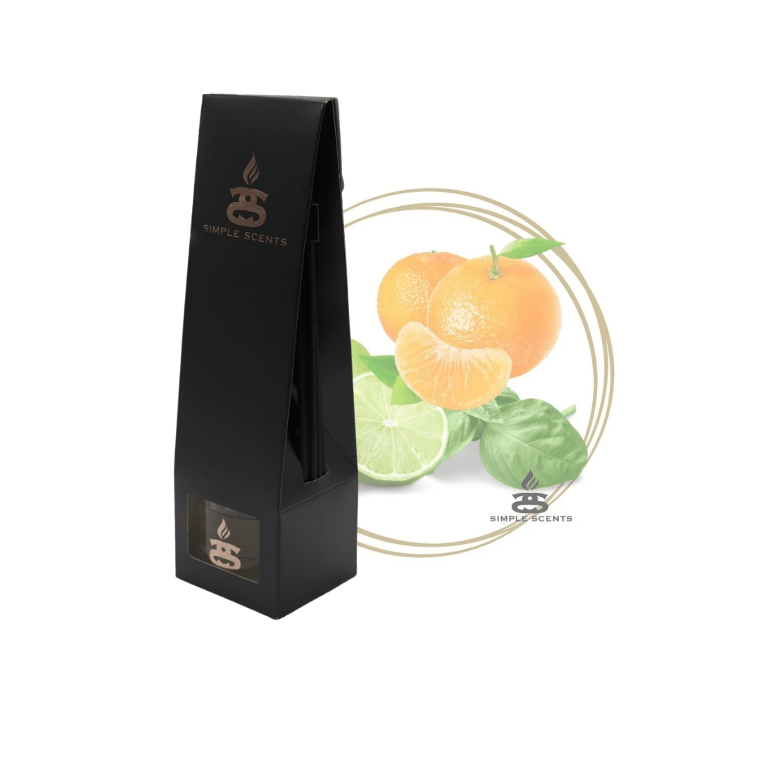 Lime Basil & Mandarin - Simple Scents Excellence Reed Diffuser - Popular trends empire