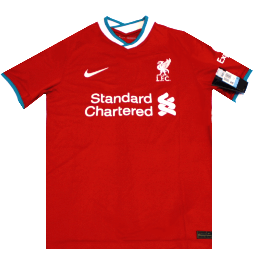 Liverpool 2020 - 2021 Home Shirt (BNWT) M - Popular trends empire