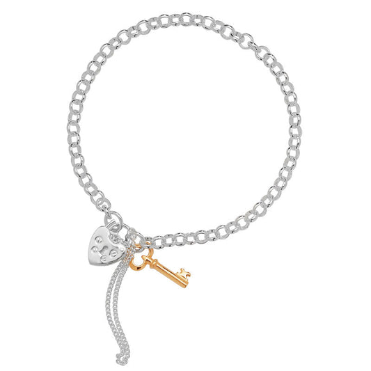 Lock and Key Bracelet - Popular trends empire