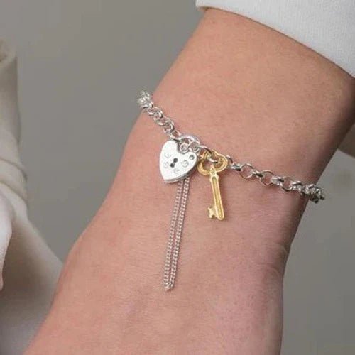 Lock and Key Bracelet - Popular trends empire